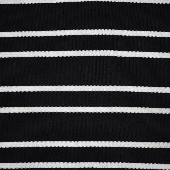 CARMEN Women's Black & White Striped Knit Top Size XS - Picture 4 of 7